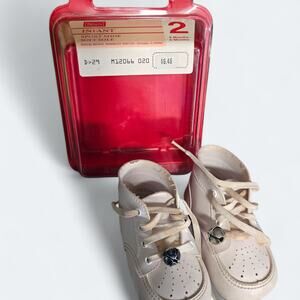 Vintage Sears Infant Shoes Size 2